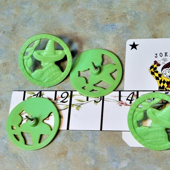 <3  4 Awesome Almost 2" Vintage Pedro's Tacks  <3 - Picture 4 of 5